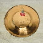 Vintage Etched Copper Turkish Wall Plate 7    Hanging Decor Floral 
