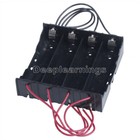 1pcs Plastic Battery Holder Storage Box Case For 4x 18650 Rechargeable Battery