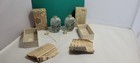 Two Chinese Reverse Painted Snuff Bottles With Boxes And Papers Vintage