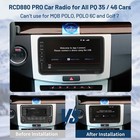 Noname 8  Carplay Android Auto Rcd880 Pro 187b Car Radio Unit For Vw Golf Caddy