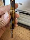  pilot Capless Decimo 18k Fountain Pen Watarase Land Marble Brown F Nib Unused  