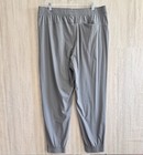 Adidas Men Essential Jogger Pants Xl Gray Stretch Performance Athleisure Golf