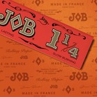 X24 Job Rolling Papers 1 1 4 Orange Red Slow Burning Cigarette Papers  24 Packs 