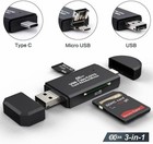 Usb 3 0 Sd Tf Card Reader Usb C Micro Sd Otg Memory Adapter For Laptop Pc