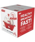 Dash Everyday Egg Cooker Red 7 Egg Capacity Poacher Omelet Maker New
