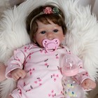 18  Handmade Lovely Reborn Baby Dolls Girl Vinyl Silicone Lifelike Newborn Doll