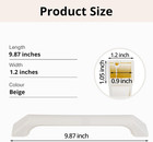 Wb15x322 White Door Handle Replacement For Ge Microwave - Door Handle For Genera