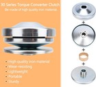 30 Series 6 5 Hp Go Kart Torque Converter Kit  3 4  Bore Mini Bike Clutch Driver