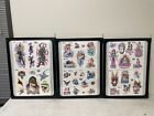 Lot Of 12 Tattoo Flash Sheets-  Double Sided Panels