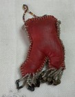 Antique Victorian Native American Pin Cushion  Whimsy  Shoe  With Beadwork