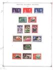 Collection  Solomon Islands Scott Album Pages  1903 1992  Cat  75  Mint   Used