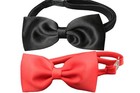 Infant Toddler Kids Teens Boys Wedding Formal Suits Satin Black Or Red Bow Tie