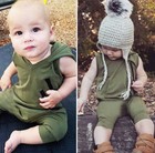 Infant Newborn Baby Boy Girl Jumpsuit Romper Bodysuit Cotton Clothes Outfits