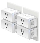 Smart Wi-fi Plug 4-pack  Touch Control Outlet  Works With Alexa   Google Home  U