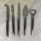 Vintage Bar Utensils - Lot Of 5 - Stainless Steel - Italy