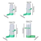Pet Bird Feeder Food Water Feeding Automatic Drinker Parakeet Parrot Dispenser
