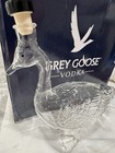 Goose Whiskey Glass Decanter Bottle Liquor Vodka Bar Decor Gift Wbox Stopper New