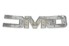 Oem Gmc Front Grille Emblem Red Chrome Badge Bezel 23122159 Sierra Genuine Gmc