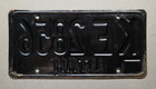      1968 Utah  passenger  License Plate  ke-2856  W 71 Renew  Stkr 