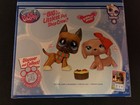 Littlest Pet Shop Holiday Pet Pairs Series 4 Big   Little Bobblin  Heads Set
