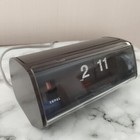 Copal Flip Clock 222 Vintage Retro Black 100v 50hz Tested Working 1970s