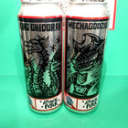 Godzilla Complete Set   Free Can Pabst Blue Ribbon Beer Cans Attack Peter Toho