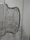 Flower Clear Glass Vase For Home Decor 10 25  Tall
