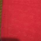 Vintage Red Rubber Hot Or Cold Water Bottle Heating Pad Bottle With Stopper