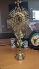 Gold Plated Monstrance And Luna