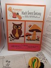 Vintage Amway Black Forest Fantasy Crewel Embroidery Kit 1973 New W Box Complete