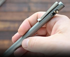 Tactile Turn Switch Pen     Stonewashed  Titanium - Standard Or Short -made In Usa
