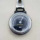 Vintage K r Precise Mechanical Pedometer Belt Clip Miles Adjustable Stride Usa