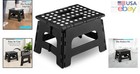 8-inch Folding Lightweight Step Stool - Safe For Kids   Adults - 300 Lb Capacity