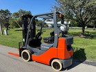 Toyota 8fgcu25 5000lb Capacity  Cushion Chassis Lpg Powered Toyota Forklift