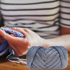 Bulky Chunky Wool Yarn Super Soft Arm Knitting Roving Crochet Blanket Craft Grey