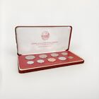 Vintage Republic Of Malta 1976 Decimal Proof Set 9 Coins