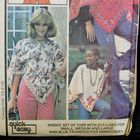 Poncho Top Sizes S M L 10-20 Mccalls 4865 Uncut Pattern Vintage
