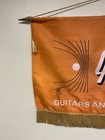 Vintage Gibson Guitar Dealer Banner Rare 1960s Guitars   Amps Amplifiers