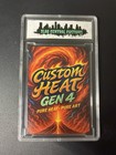 Custom Heat Michael Jordan Custom Trading Card 1 1 Graded Slab