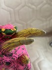 Applause Pink Dinosaur Plush Triceratops 16    Long 1992 Determined Products