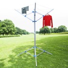 Outdoor Clothesline Dryer Adjustable Umbrella Clothes Drying Rack Laundry Hanger
