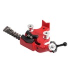 Bench Chain Vise 1 8 -5  Pipe Holder Cast Iron Clamp Tool