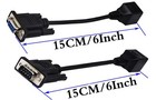 Rj45 To Rs232 Cable  Db9 9-pin Serial Port Female male To Rj45 Female Cat5 6    