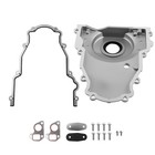 Aluminum Front Timing Cover W gaskets For Gm Gen Iii Ls1 Ls6 4 8l 5 3l 5 7l 6 0l