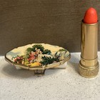 Vintage Stratton Lipstick Holder   Mirror With A Courting Scene 934048 England