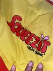 Vintage 1990 s Squeezit Fruit Drink Nylon Messenger Employee Promotional Bag