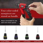 Neu Master Rivet Gun With 200pcs Rivets Manual Rivet Gun Kit With 4 Toolfree I