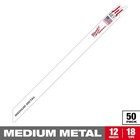 Milwaukee Tool 48-01-6189 12  18 Tpi Sawzall Blades  50 Pk 