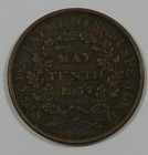 1837 May Tenth Hard Times Token Very Fine Ht-67 L-48