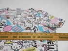 Rare  Sz S Hello Kitty Scrub Vintage White Cat Super Cute  Cotton Blend Pockets